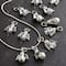 12 Packs: 12 ct. (144 total) Charmalong™ Rhodium Angel Charms by Bead Landing™